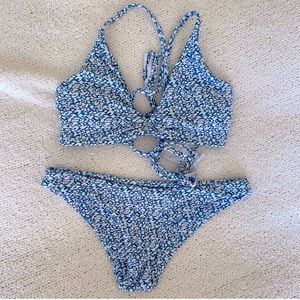 Midori bikini set in pebble